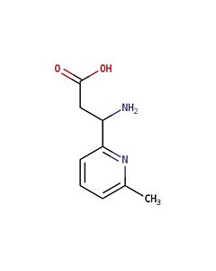 Astatech 3-AMINO-3-(6-METHYL-PYRIDIN-2-YL)-PROPIONIC ACID; 0.25G; Purity 95%; MDL-MFCD06205958